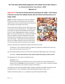 MHFM Objection 15 - The Crossroads at 23rd Street