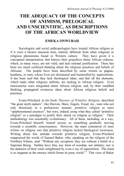 Emeka Onwurah - Biblical Studies.org.uk