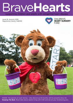 Issue 16 - Children`s Heart Surgery Fund