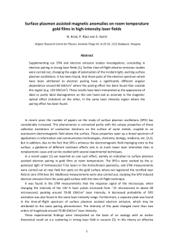 Surface plasmon assisted magnetic anomalies on room temperature