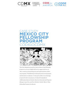 Case Study: Code for Mexico City