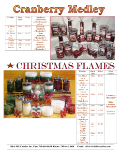 Cristmas Medley - Rich Hill Candles