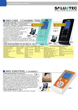 mio-care - 2 channel tens mio ionotens, 2 channels