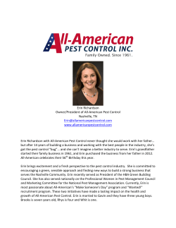 Erin Richardson - United Pest Solutions