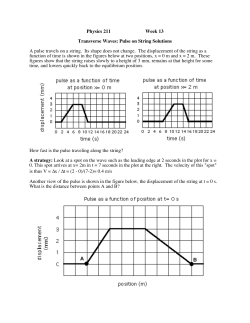 Discussion Problem Solutions