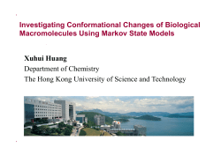 Investigating Conformational Changes of Biological