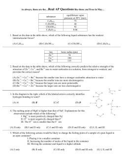 Chpt 11 AP Worksheet 1516
