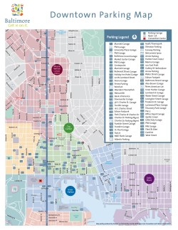 Downtown Parking Map