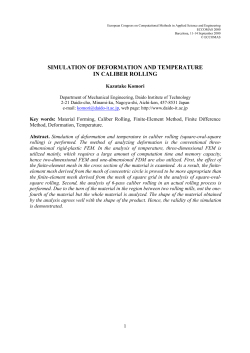 Komori, Kazutake - CIMNE Congress Bureau