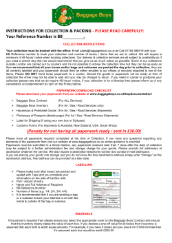 Information Sheet
