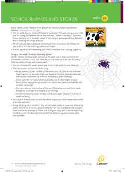 songs, rhymes and stories