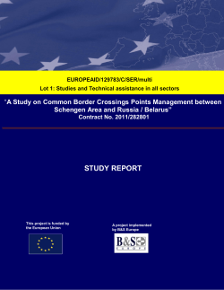 Common Border Crossings Points Management between