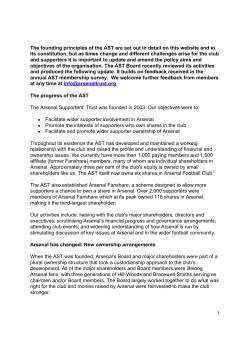 AST Policy Statement For 2016