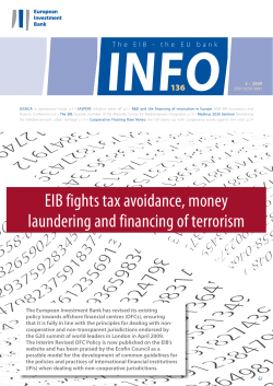 EIB Information No. 136 - European Investment Bank