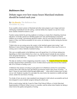 Debate rages over how many hours Maryland students should be
