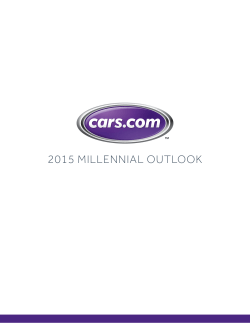 2015 millennial outlook