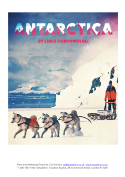 Press and Marketing Enquiries: Cat Harrison cat - tour