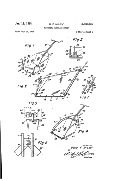 Material handling scoop