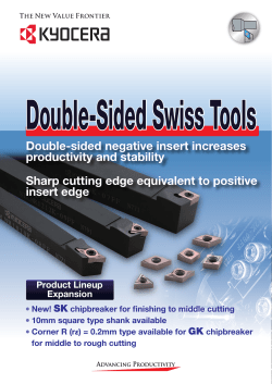 Small Double Sided Tooling