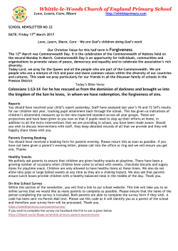 Whittle-le-Woods Church of England Primary School