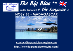 The Big Blue - H&ocirc;tel Le Grand Bleu Nosy