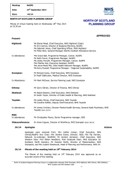 north of scotland planning group