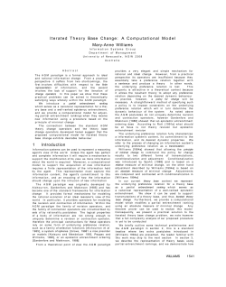 Iterated Theory Base Change: A Computational Model Mary