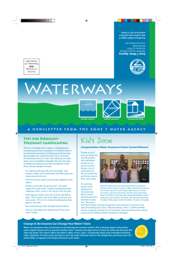 Summer 2006 - Zone 7 Water Agency