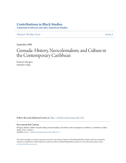 Grenada: History, Neocolonialism, and Culture in the Contemporary