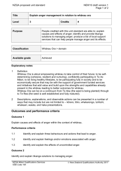 29585 Explain anger management in a hauora context