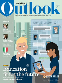 Education fit for the future