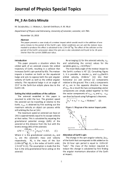 Title of PAPER - Department of Physics and Astronomy