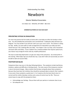 Newborn - Glacier Medical Associates