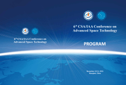 program - International Academy of Astronautics