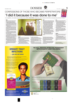 I did it because it was done to me