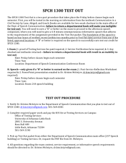 SPCH 1300 TEST OUT