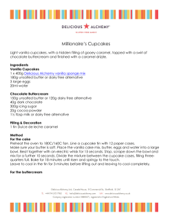 Millionaire`s Cupcakes