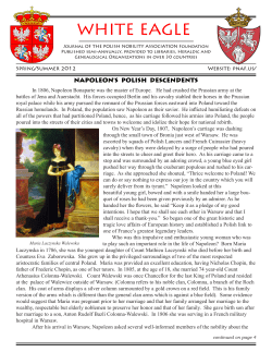 white eagle - Polish Nobility Association Foundation