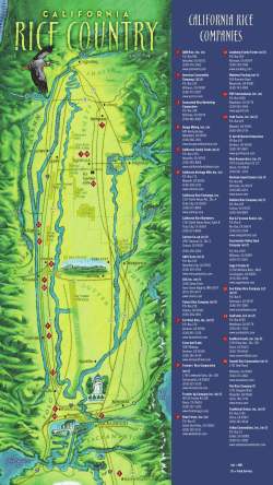 california rice companies - California Rice Commission