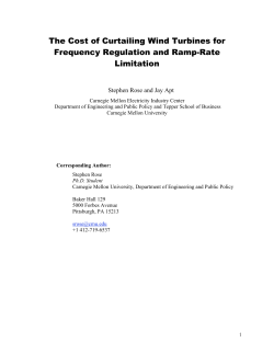 The Cost of Curtailing Wind Turbines for Frequency