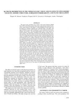 69. Crack Distribution in the Upper Oceanic Crust and Its Effects