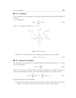 1.6 Z-Transform - Purdue Engineering