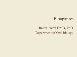 Bioapatites