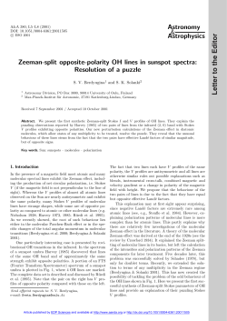 Zeeman-split opposite-polarity OH lines in sunspot spectra
