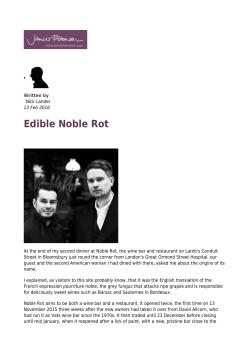 Edible Noble Rot | Articles | JancisRobinson.com