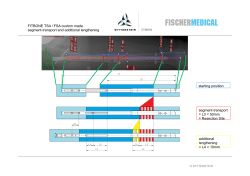 FITBONE TSA / FSA custom made segment