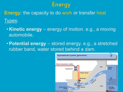 Energy - Mercer Island School District