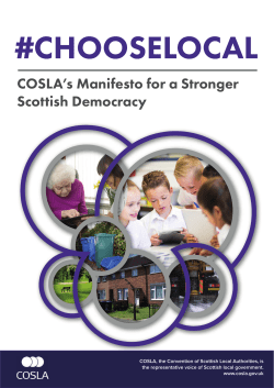 Local Next - COSLA manifesto.indd