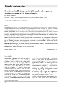Effective process for lipid reduction using high speed centrifugation