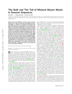 The Bulk and The Tail of Minimal Absent Words